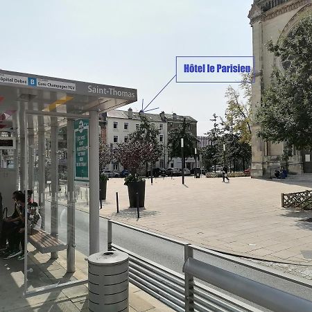 Hotel Le Parisien Реймс Екстер'єр фото